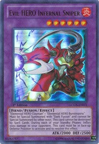 Evil HERO Infernal Sniper [LCGX-EN071] Ultra Rare | Mega City Incorporated