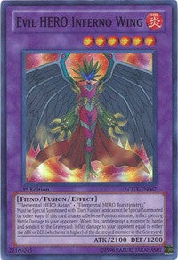 Evil HERO Inferno Wing [LCGX-EN067] Super Rare | Mega City Incorporated