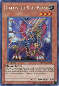 Gallis the Star Beast [LCGX-EN041] Secret Rare | Mega City Incorporated