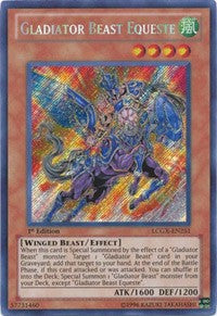 Gladiator Beast Equeste [LCGX-EN251] Secret Rare | Mega City Incorporated