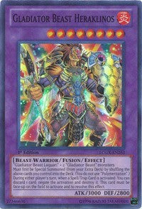 Gladiator Beast Heraklinos [LCGX-EN253] Super Rare | Mega City Incorporated