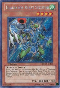 Gladiator Beast Secutor [LCGX-EN240] Secret Rare | Mega City Incorporated