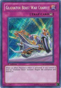 Gladiator Beast War Chariot [LCGX-EN266] Secret Rare | Mega City Incorporated