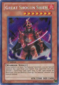 Great Shogun Shien [LCGX-EN233] Secret Rare | Mega City Incorporated