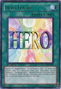 Hero Flash!! [LCGX-EN092] Rare | Mega City Incorporated