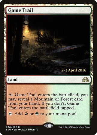 Game Trail [Shadows over Innistrad Promos] | Mega City Incorporated