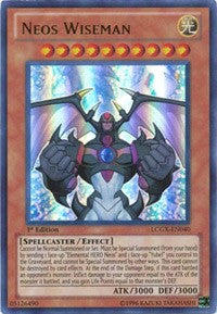 Neos Wiseman [LCGX-EN040] Ultra Rare | Mega City Incorporated