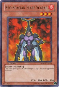 Neo-Spacian Flare Scarab [LCGX-EN018] Common | Mega City Incorporated