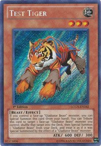 Test Tiger [LCGX-EN242] Secret Rare | Mega City Incorporated