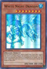 White Night Dragon [LCGX-EN205] Ultra Rare | Mega City Incorporated