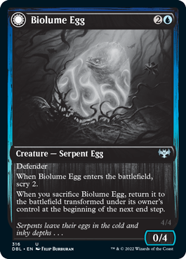 Biolume Egg // Biolume Serpent [Innistrad: Double Feature] | Mega City Incorporated