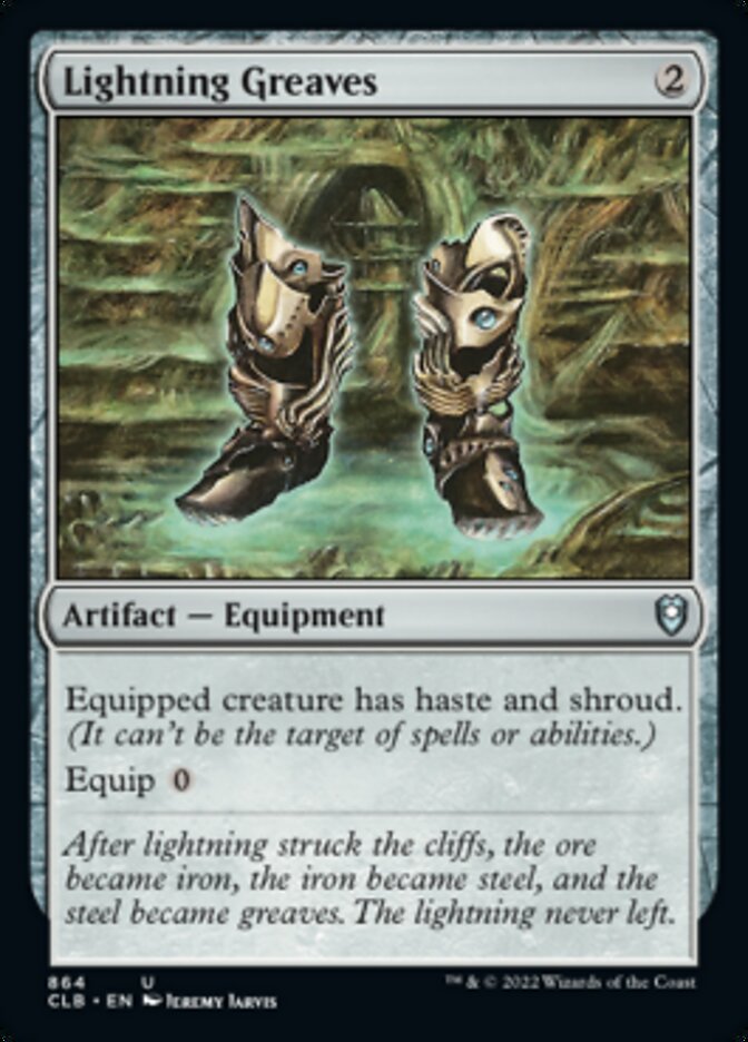 Lightning Greaves [Commander Legends: Battle for Baldur's Gate] | Mega City Incorporated