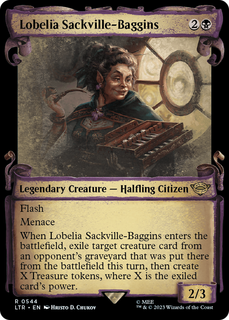 Lobelia Sackville-Baggins [The Lord of the Rings: Tales of Middle-Earth Showcase Scrolls] | Mega City Incorporated