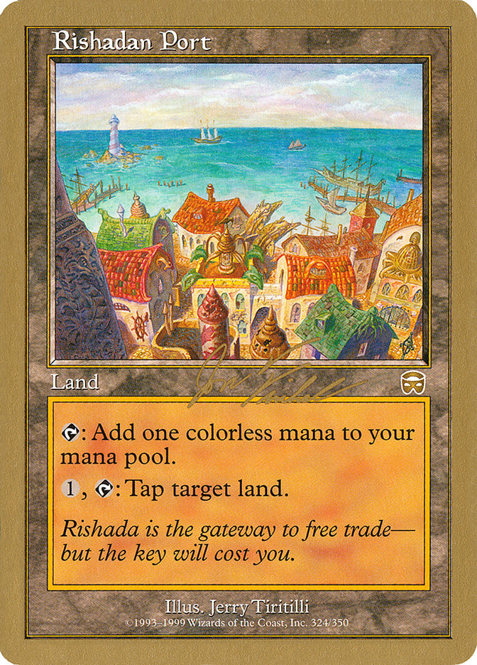 Rishadan Port (Jon Finkel) [World Championship Decks 2000] | Mega City Incorporated