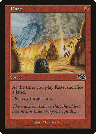 Raze [Urza's Saga] | Mega City Incorporated