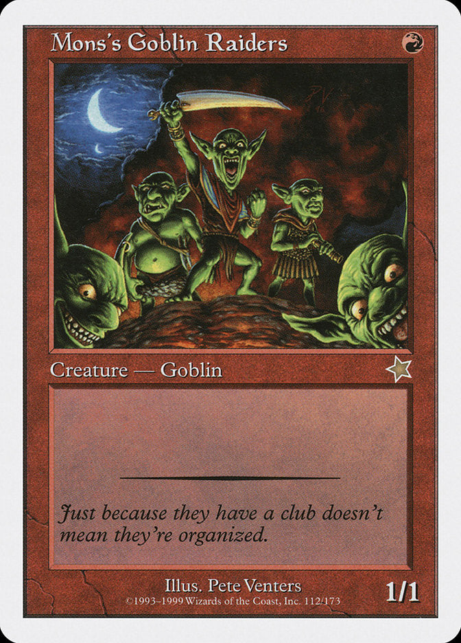 Mons's Goblin Raiders [Starter 1999] | Mega City Incorporated