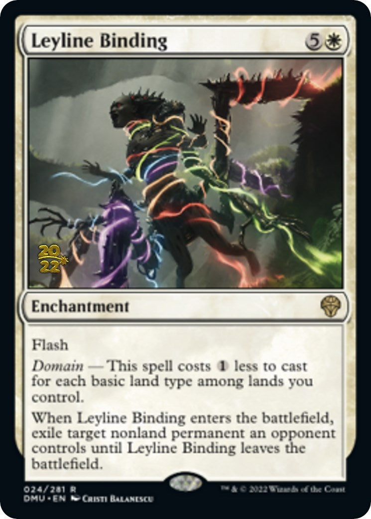 Leyline Binding [Dominaria United Prerelease Promos] | Mega City Incorporated