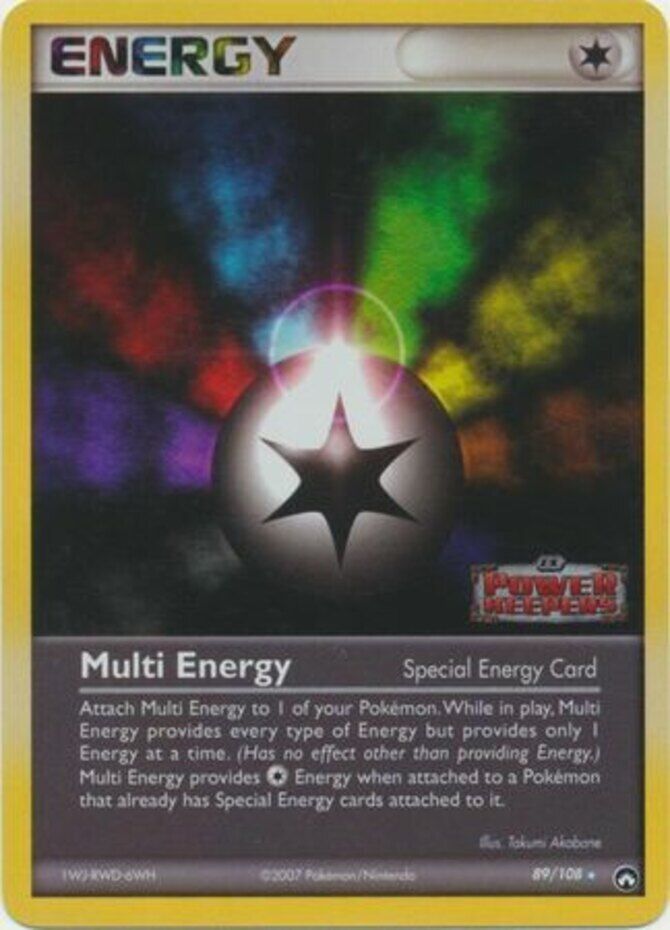 Multi Energy (89/108) (Stamped) [EX: Power Keepers] | Mega City Incorporated