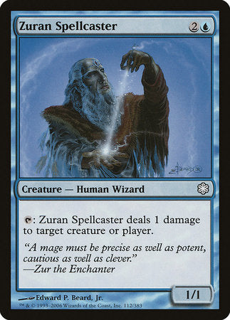 Zuran Spellcaster [Coldsnap Theme Decks] | Mega City Incorporated