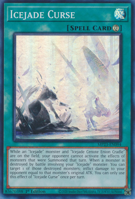 Icejade Curse [MP23-EN094] Super Rare | Mega City Incorporated