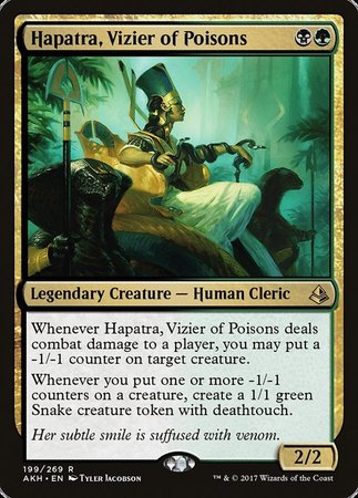 Hapatra, Vizier of Poisons [Amonkhet] | Mega City Incorporated