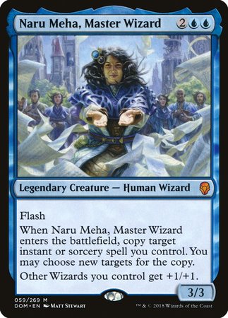 Naru Meha, Master Wizard [Dominaria] | Mega City Incorporated