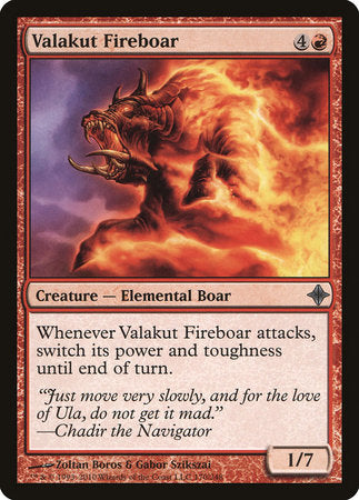 Valakut Fireboar [Rise of the Eldrazi] | Mega City Incorporated