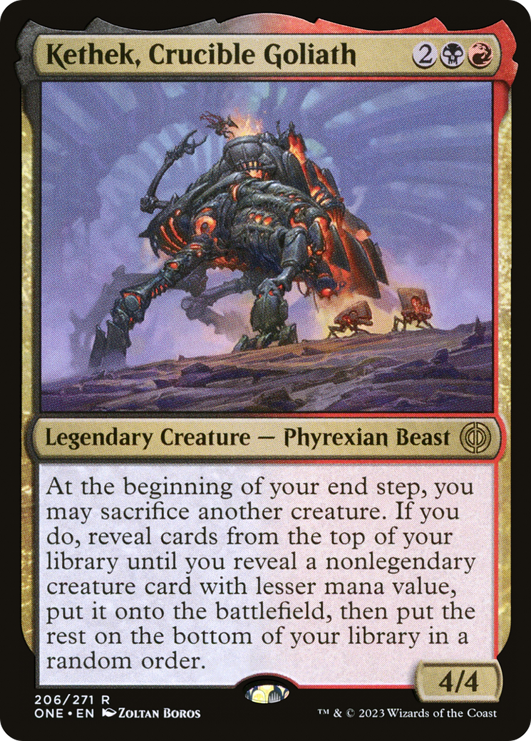 Kethek, Crucible Goliath [Phyrexia: All Will Be One] | Mega City Incorporated