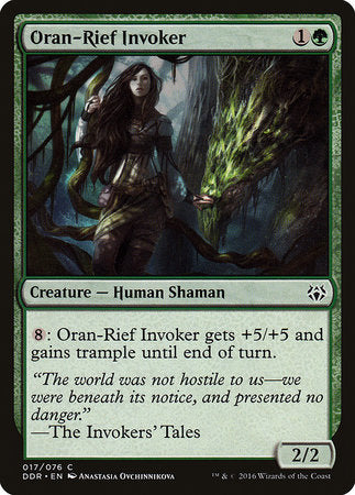 Oran-Rief Invoker [Duel Decks: Nissa vs. Ob Nixilis] | Mega City Incorporated