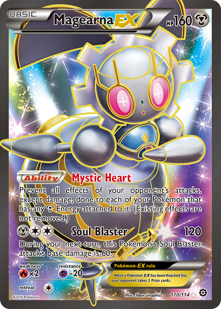 Magearna EX (110/114) [XY: Steam Siege] | Mega City Incorporated