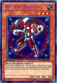 Wind-Up Rabbit [PHSW-EN083] Secret Rare | Mega City Incorporated