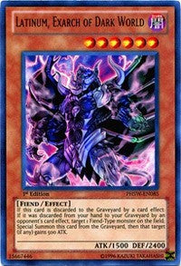 Latinum, Exarch of Dark World [PHSW-EN085] Ultra Rare | Mega City Incorporated