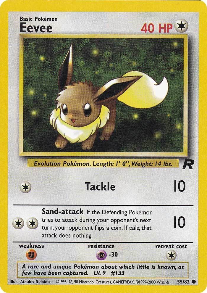 Eevee (55/82) [Team Rocket Unlimited] | Mega City Incorporated