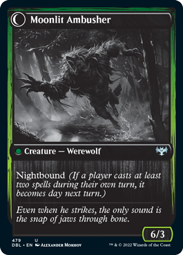 Oakshade Stalker // Moonlit Ambusher [Innistrad: Double Feature] | Mega City Incorporated