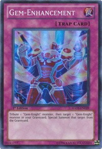 Gem-Enhancement [HA05-EN029] Super Rare | Mega City Incorporated