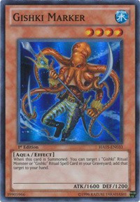 Gishki Marker [HA05-EN033] Super Rare | Mega City Incorporated