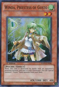 Winda, Priestess of Gusto [HA05-EN040] Super Rare | Mega City Incorporated