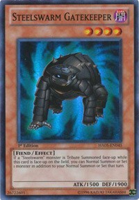 Steelswarm Gatekeeper [HA05-EN045] Super Rare | Mega City Incorporated