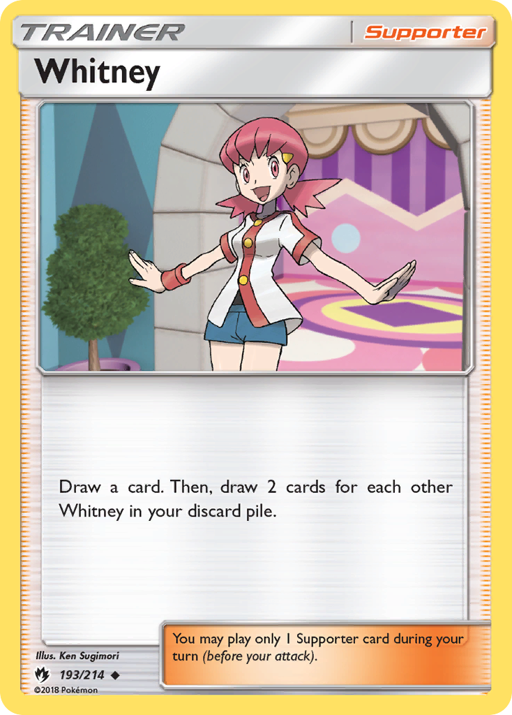 Whitney (193/214) [Sun & Moon: Lost Thunder] | Mega City Incorporated