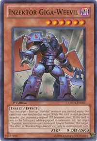 Inzektor Giga-Weevil [ORCS-EN022] Common | Mega City Incorporated