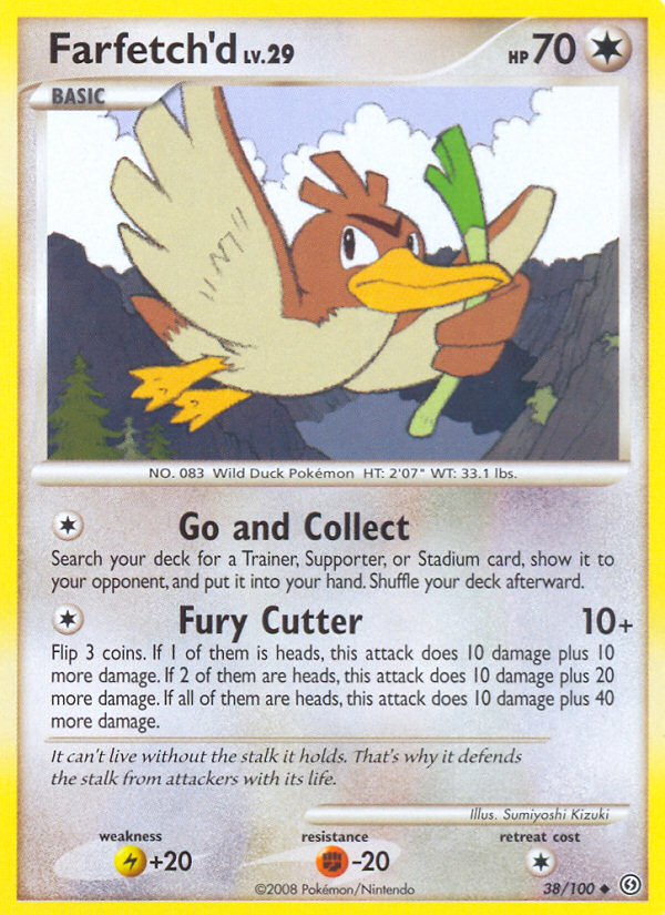 Farfetch'd (38/100) [Diamond & Pearl: Stormfront] | Mega City Incorporated