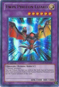 Twin Photon Lizard [ORCS-EN039] Ultra Rare | Mega City Incorporated