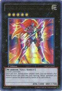 Number 12: Crimson Shadow Armor Ninja [ORCS-EN042] Ultra Rare | Mega City Incorporated