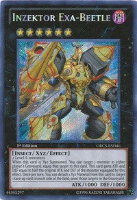 Inzektor Exa-Beetle [ORCS-EN046] Secret Rare | Mega City Incorporated