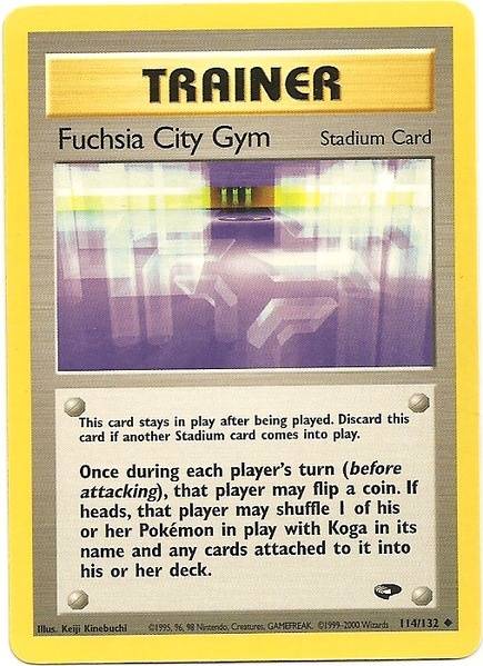 Fuchsia City Gym (114/132) [Gym Challenge Unlimited] | Mega City Incorporated