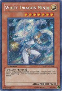 White Dragon Ninja [ORCS-EN084] Secret Rare | Mega City Incorporated