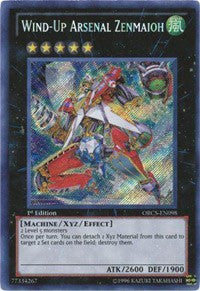 Wind-Up Arsenal Zenmaioh [ORCS-EN098] Secret Rare | Mega City Incorporated