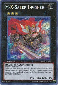 M-X-Saber Invoker [ORCS-EN099] Secret Rare | Mega City Incorporated