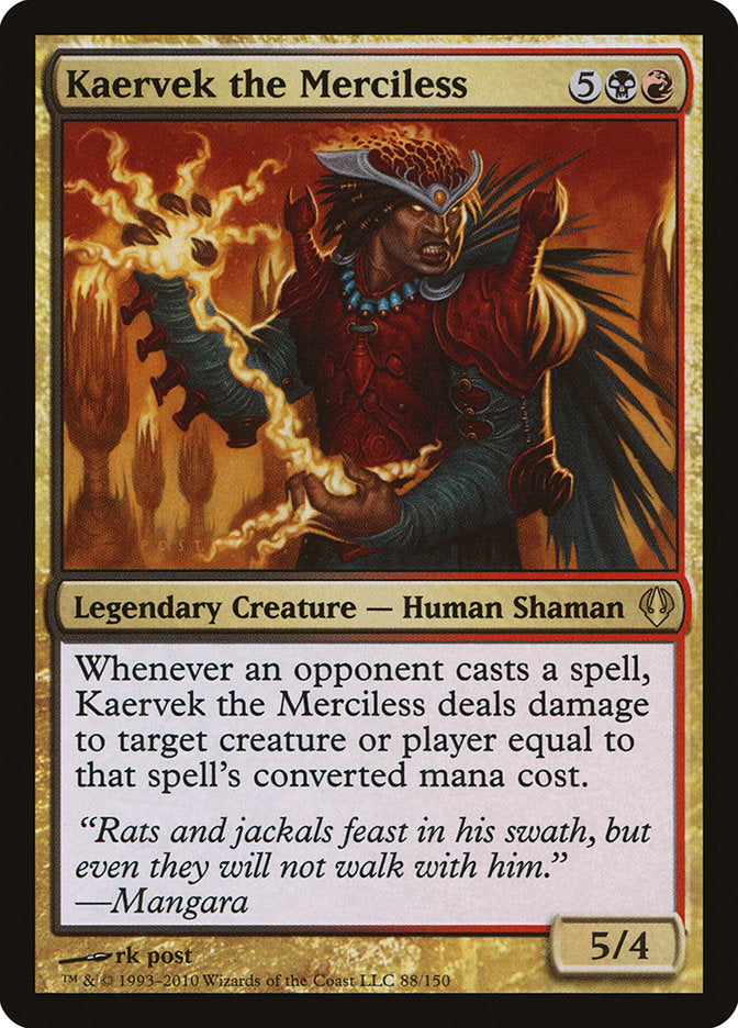 Kaervek the Merciless [Archenemy] | Mega City Incorporated