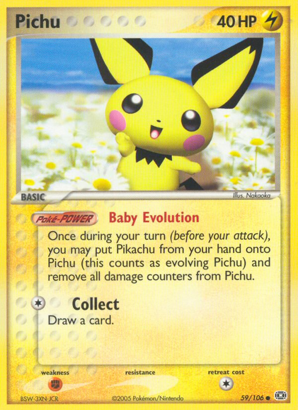 Pichu (59/106) [EX: Emerald] | Mega City Incorporated